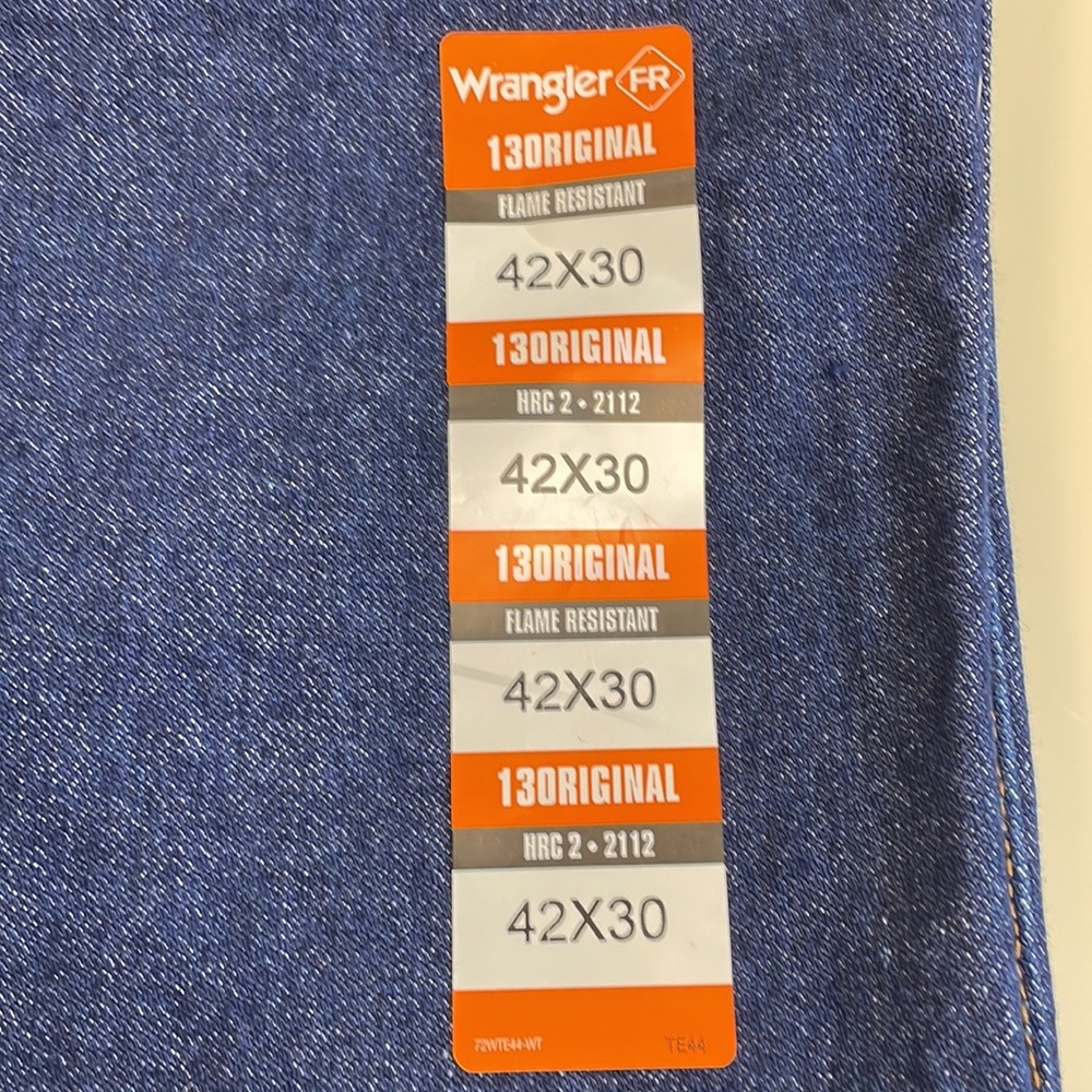 WRANGLER FR 13MWZ JEANS - Picture 3 of 9